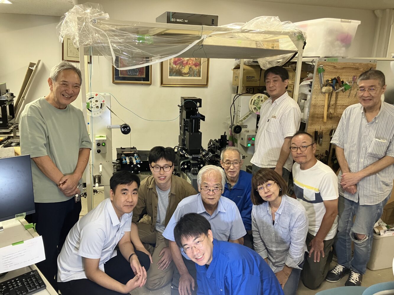 AVI装置改造完成
